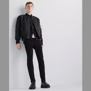 RAG AND BONE BLACK SKINNY STRETCH JEAN